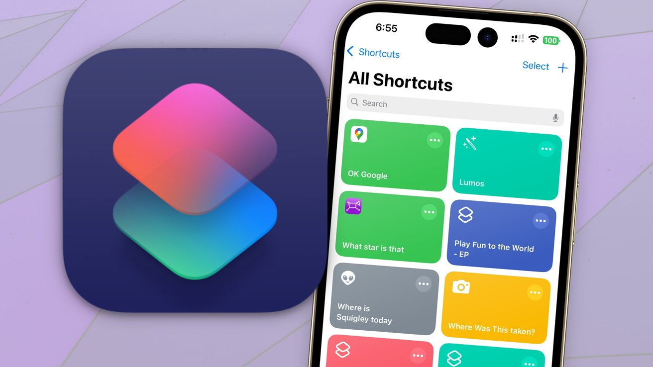 iOS Shortcuts app icon